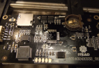 STM32F030 hardware flash backup